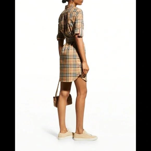 Burberry New w Tags Giovanna Checkered Heritage Dress Multiple Sizes - Picture 3 of 5